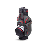 Big Max Dri Lite Silencio 2 golf bag - cart bag (grey-white-red-black)
